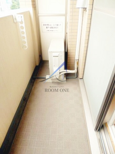 スカイコート板橋第２のバルコニー|バルコニーです。