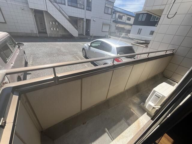 グリーンヒルズ南大泉　Ａ棟のバルコニー