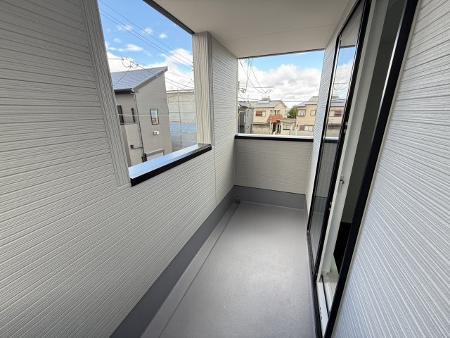 リナージュ堺市中区福田第３期のバルコニー