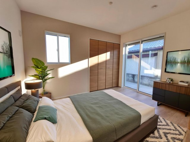 Blooming　Garden　児玉郡上里町七本木（平屋建て）の寝室