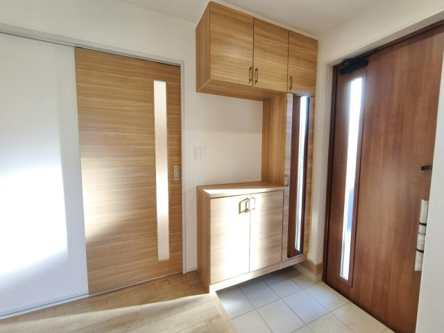 Blooming　Garden　児玉郡上里町七本木（平屋建て）の玄関