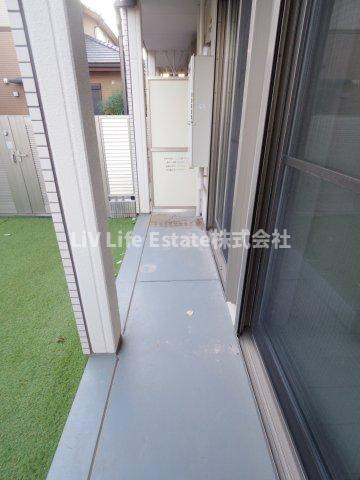 ルミナス国立Ⅰのバルコニー