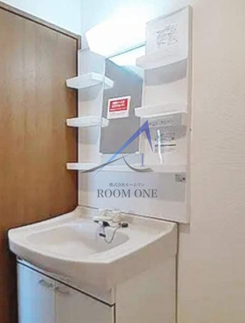 アーク桜新町の洗面所|洗面台です。