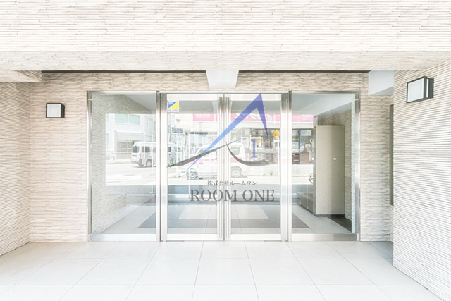 スカイコート武蔵新田のエントランス|エントランスです。