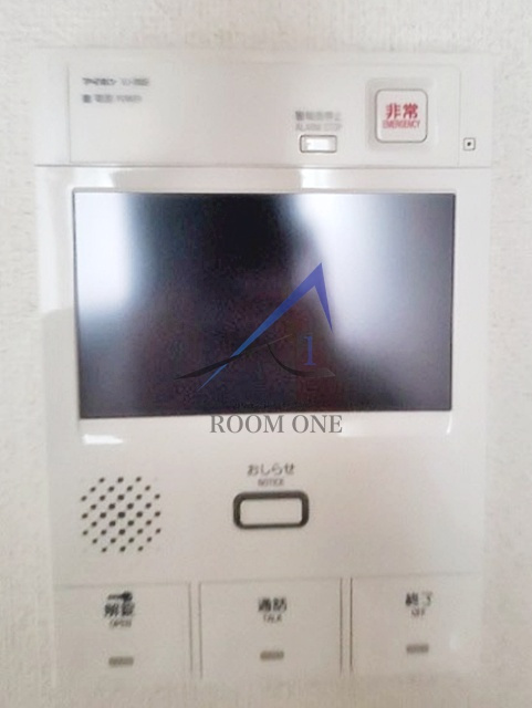 ロイヤルガーデン千鳥町のセキュリティ|モニター付きインターホンです。