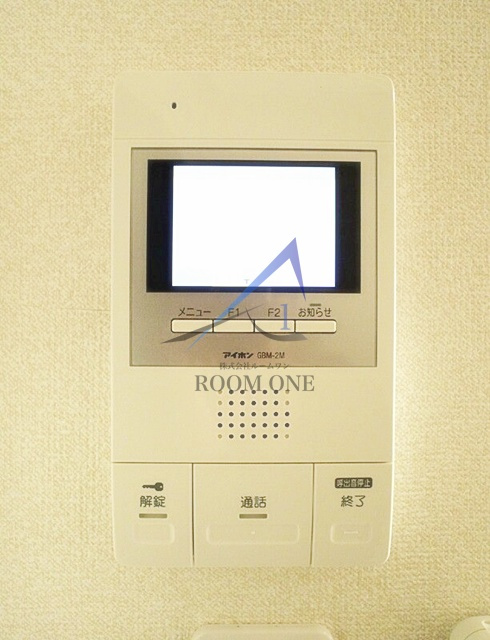 ホームステッドコートのセキュリティ|モニター付きインターホンです。
