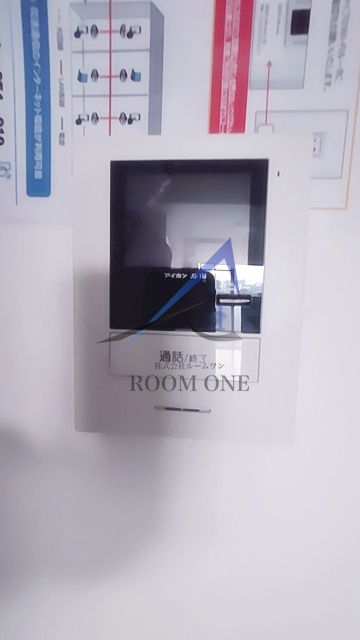 Zion Court 平和島のセキュリティ|モニター付きインターホンです。