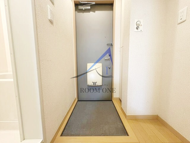 イーストハクラクヒルズＡ棟の玄関|玄関です。