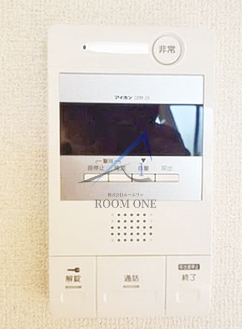 アイコート祖師ヶ谷大蔵のセキュリティ|モニター付インターホンです。