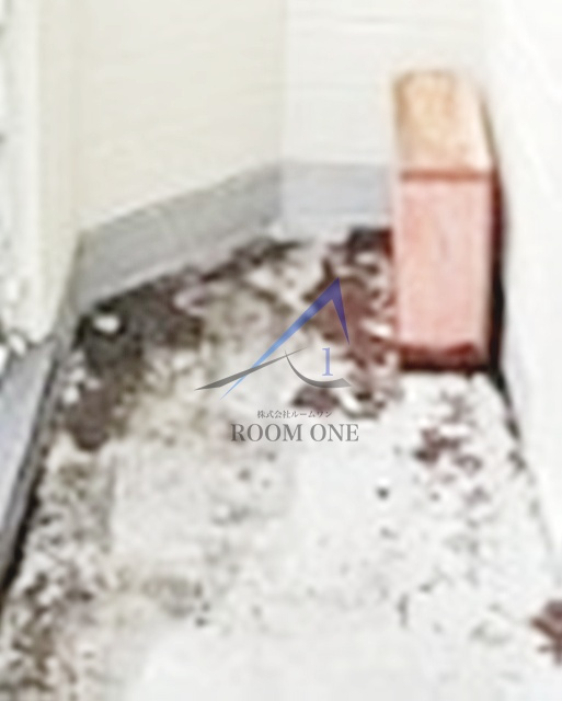 フラワーハイツ嶋B棟のバルコニー|テラスです。