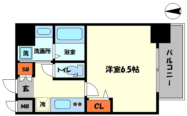 ソルテラスNAMBAサウスフィールの間取り|ソルテラスNAMBAサウスフィール　間取り