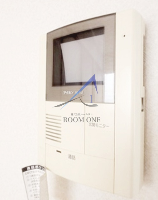 カサベルデのセキュリティ|モニター付きインターホンです。