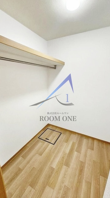 グリーンサイド片倉の収納|ウォークインクローゼットです。