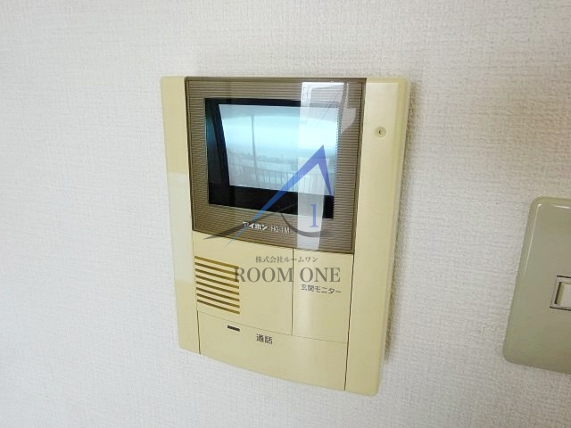 プラムガーデンのセキュリティ|モニター付きインターホンです。