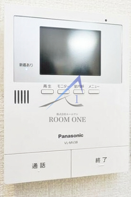Ｋ－ｈｏｕｓｅ西荻窪のセキュリティ|モニター付きインターホンです。