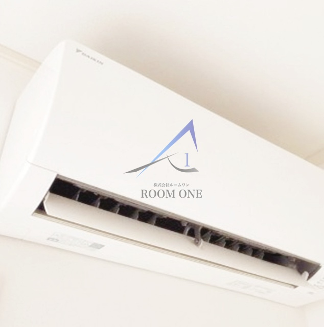 パティオの設備|エアコンです。