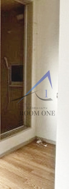 グリーンハイツの設備|洗濯機置場です。