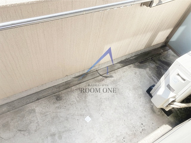 北斗ハイツ　北館のバルコニー|バルコニーです。