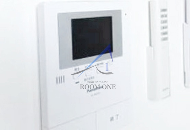 マノンフラット浅草橋のセキュリティ|モニター付きインターホンです。