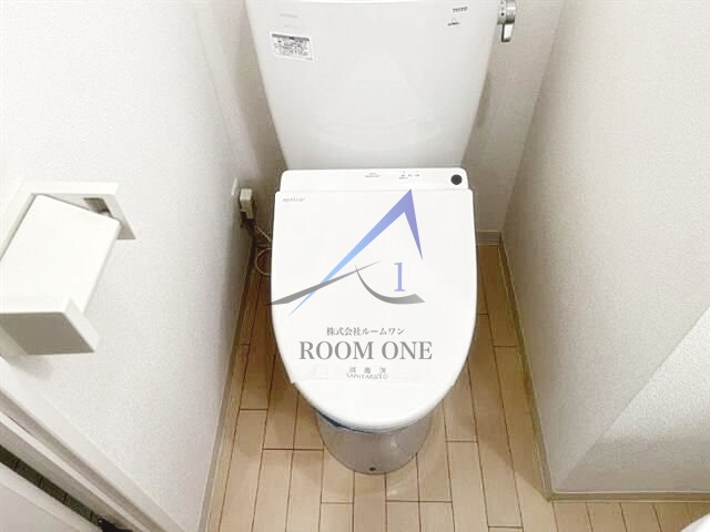 ライジングプレイス月島のトイレ|トイレです。