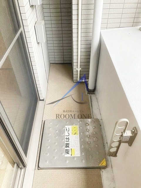 グランド・ガーラ神田のバルコニー|バルコニーです。