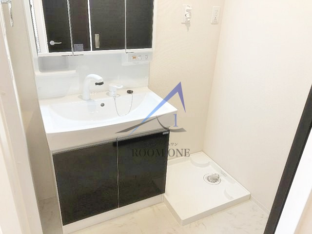 ヴィラ・ツリーサイドの洗面所|洗面台です。