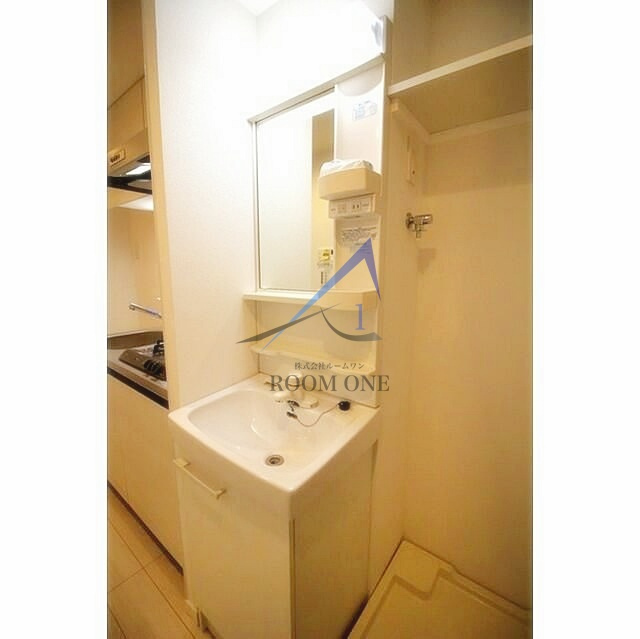 エクセラン南千住の洗面所|洗面台です。