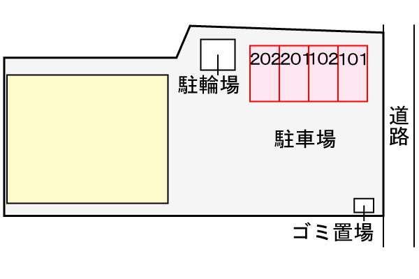 サンヒルズの駐車場|駐車場