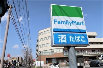 【周辺】 | フレスコ中川 | コンビニ「ファミリーマート　サンズすみれが丘南店まで260m」