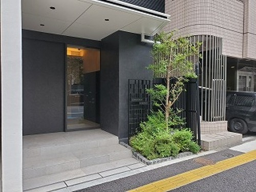 グランマーチ芝公園のエントランス|エントランス　※2025年4月撮影