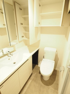 【洗面所】 | 新品家具付きマンション小石川3(KaGood東京)