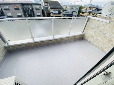 【バルコニー】リーブルファイン東本地ケ原町　８号棟