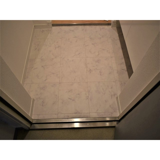 ルクレ新川レジデンスの玄関