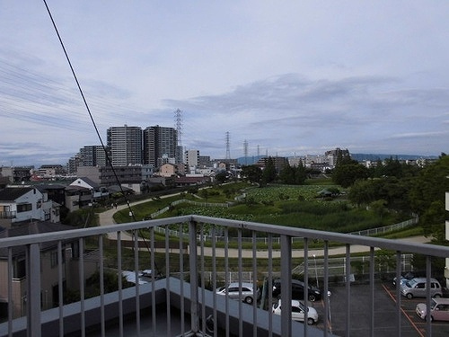 白鷺ビューハイツのその他|バルコニーからの眺望　※前回募集時／２０２０年６月の写真