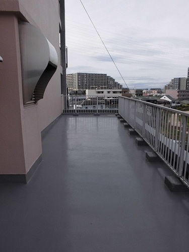 白鷺ビューハイツのその他|テラス　※前回募集時／２０２０年６月の写真