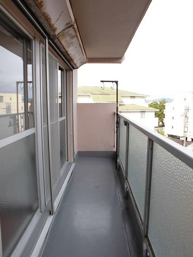 白鷺ビューハイツのバルコニー|バルコニー　※前回募集時／２０２０年６月の写真