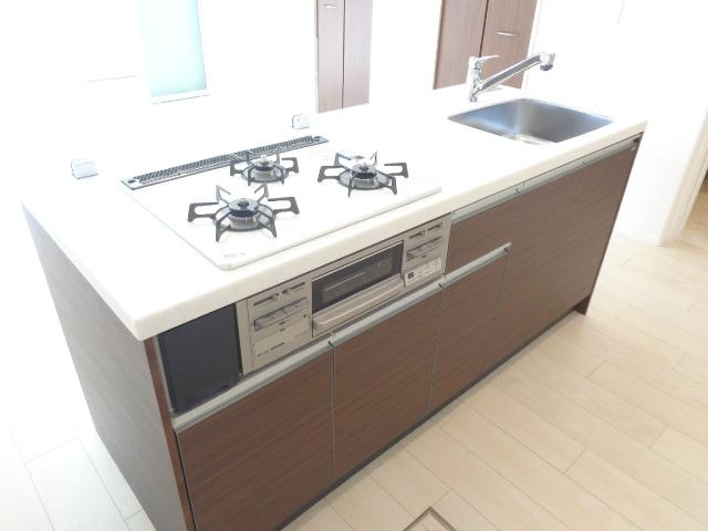 オーク　テラスのキッチン|キッチン