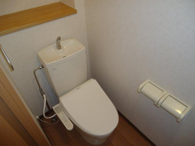 【トイレ】 | アビタシオン朝日 | シャワー付トイレ