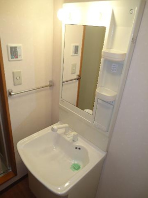 【洗面所】 | アビタシオン朝日 | 洗髪洗面化粧台