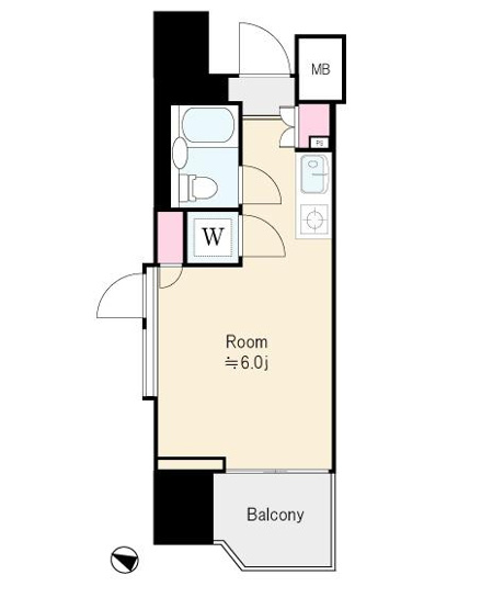 【間取り】 | マイキャッスル渋谷JP