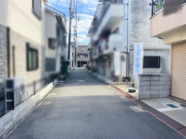 【前面道路含む現地写真】 | 守口市南寺方東通3丁目　新築戸建