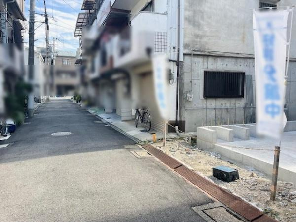【前面道路含む現地写真】 | 守口市南寺方東通3丁目　新築戸建