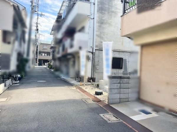 【前面道路含む現地写真】 | 守口市南寺方東通3丁目　新築戸建