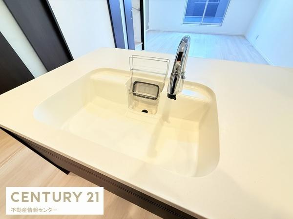 【独立洗面台】 | 三津屋中２丁目　中古戸建 | 人造大理石のシンク！