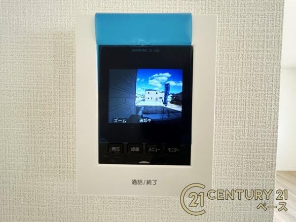 クレイドルガーデン萩の台 ２号棟 ／新築一戸建の内装|■ＴＶモニター付きインターホンで防犯対策もバッチリ！来客も一目でわかり安心です！■