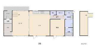 【間取り】 | 【諏訪郡富士見町境】管理分譲地内にある築浅な平家