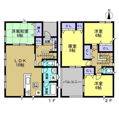 紀の川市尾崎第2-2号棟　新築戸建