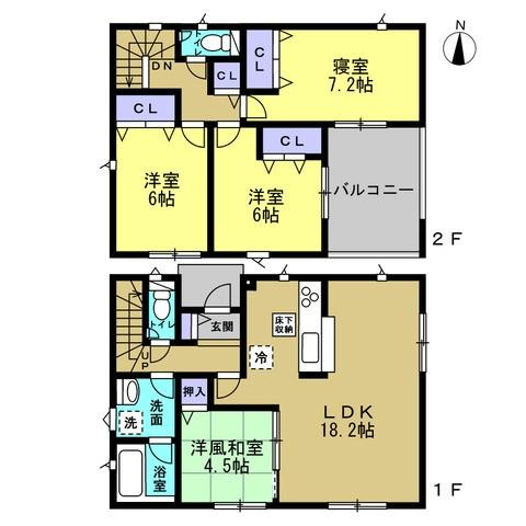紀の川市尾崎第2-1号棟　新築戸建