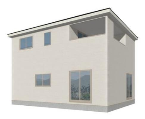 紀の川市尾崎第2-1号棟　新築戸建の完成予想図