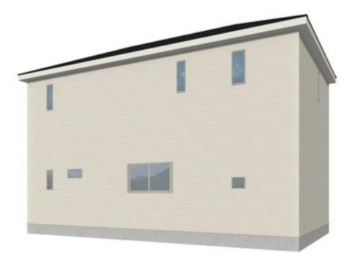 紀の川市尾崎第2-4号棟　新築戸建の完成予想図